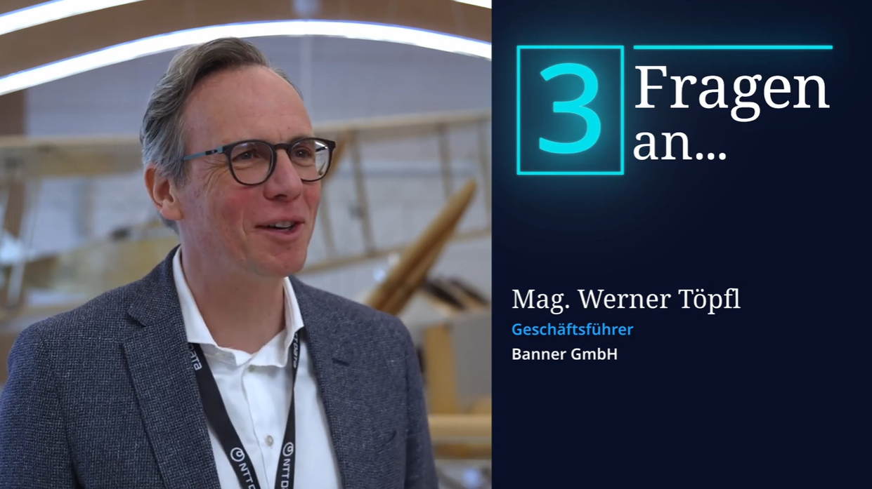 3 Fragen an Werner Töpfl