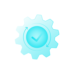 Managed Services Icon Systemverfügbarkeit